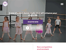 Tablet Screenshot of dancelondonstudio.com